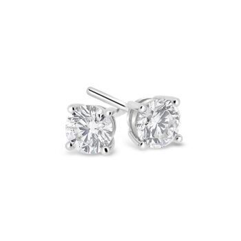 9ct White Gold 1.03ct Lab Grown Diamond Earrings
