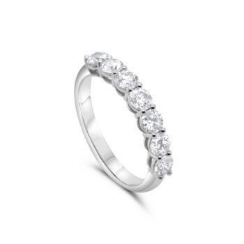 9ct White Gold 1.10ct Lab Grown Diamond Eternity Ring